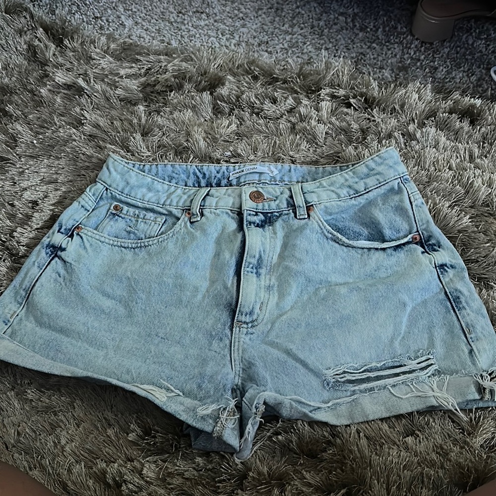 Garage Mom Jean Shorts